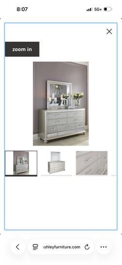 Dresser and Mirror