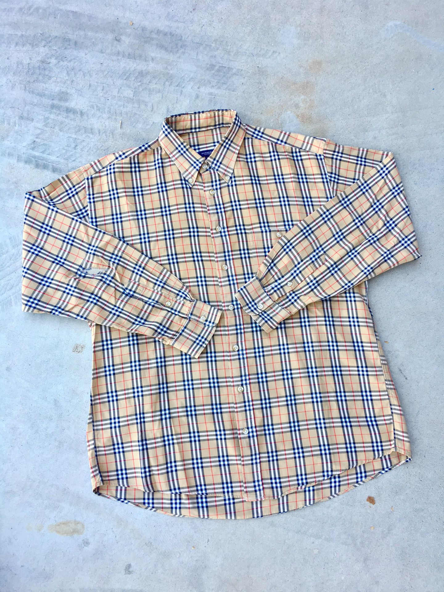 Vintage Burberry shirt size XL