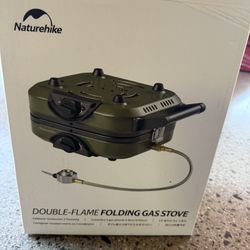 Camping Outside Propane Grill