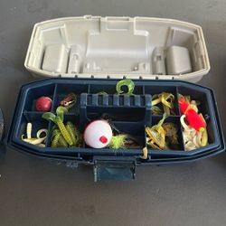 Fishing Box With Bait A Lot 3 Available