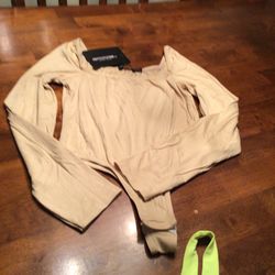 WOMEN BODYSUIT SIZE S 1 BRAND NEW BRAND PRETTYLETHING, SALTY