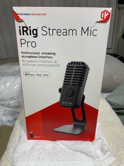 IK Multimedia iRig Stream Mic Pro – Excellent Condition