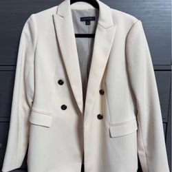 Ann Taylor Ivory Color Blazer size 2 