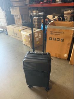 Multifunctional Front-Opening Carry-On Suitcase