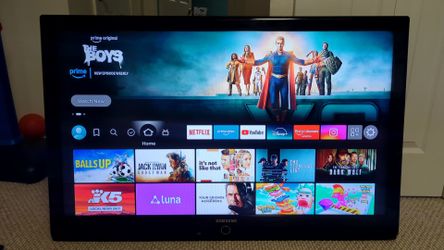 Samsung 46" 1080p "Smart" HDTV with Fire TV Stick 4K & Dynex Full-Motion Wall Mount (MSRP: $399 + $75)