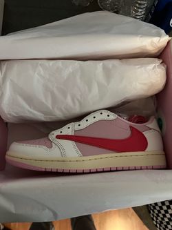 Jordan 1 Travis Scott Tropical Pink size 8