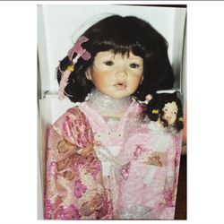 NIB Palmary Collection “Yuki” Porcelain Doll