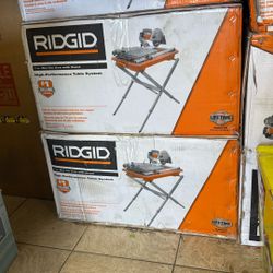 Ridgid 7 Inch Tile Saw With Stand 