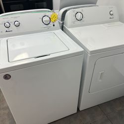 Amana Washer And Electric Dryer Set 