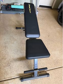 Problem  Adjustable Weight Bench — Foldable