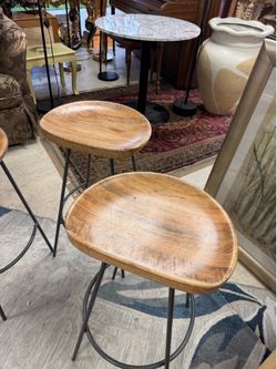 Set of 3 West Elm Alden Counter Stools 36”