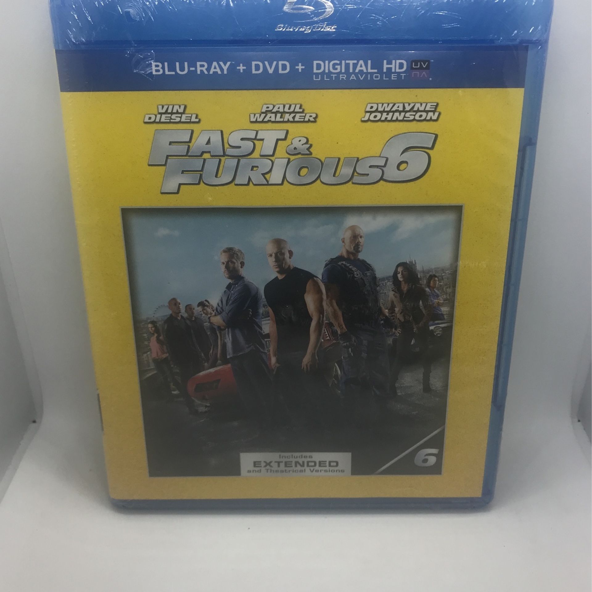 The Fast And Furious 6 Blu-ray DVD Digital Copy Brand New