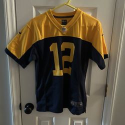 Aaron Rodgers Nike Youth Packers Throwback Jersey Youth Large