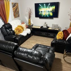 3 Piece Full Recliner Sofa Set