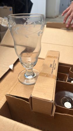 Princess House Crystal Glasses