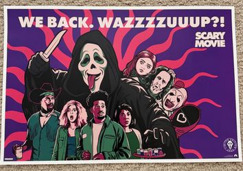 Scary Movie 2026 Limited Edition Movie Poster