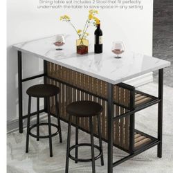 New Table With 2 Stools