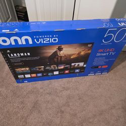 ONN 50" 4K UHD Smart TV Powered by Vizio