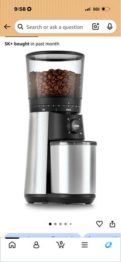 OXO Burr Coffee Grinder Stainless Steel