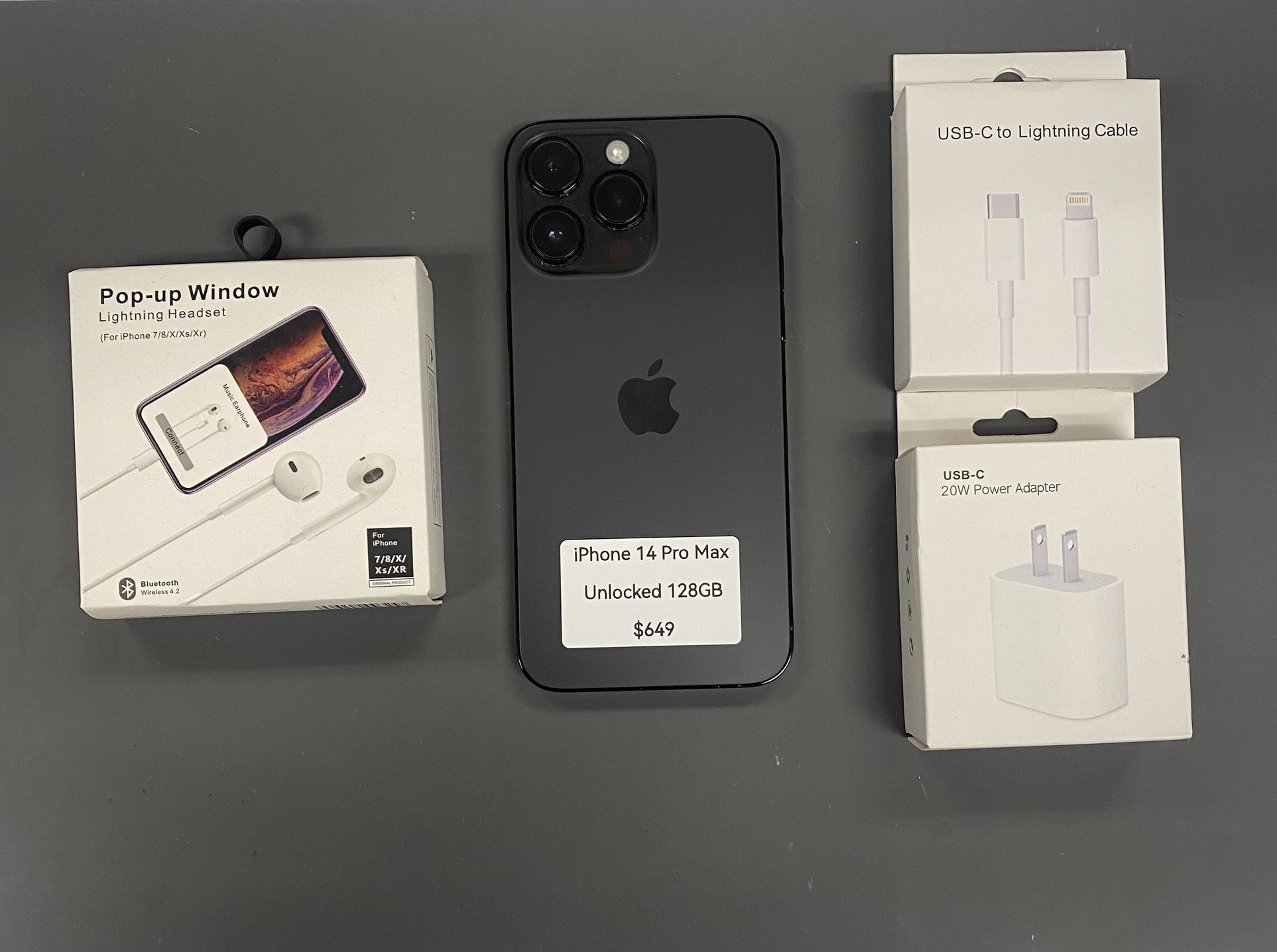 iPhone 14 Pro Max Unlocked 128GB