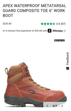 Steel toe boots