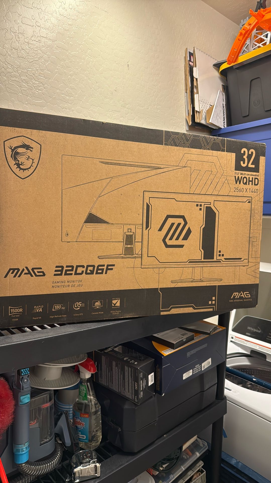 MSI MAG 32CQ6F Gaming Monitor New