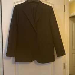 Black 2 Piece Suit —-City Streets By J C Penney