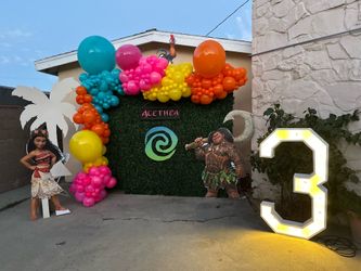 Moana theme birthday