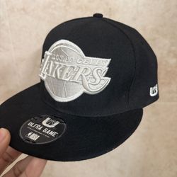 Black Los Angeles Lakers Hat
