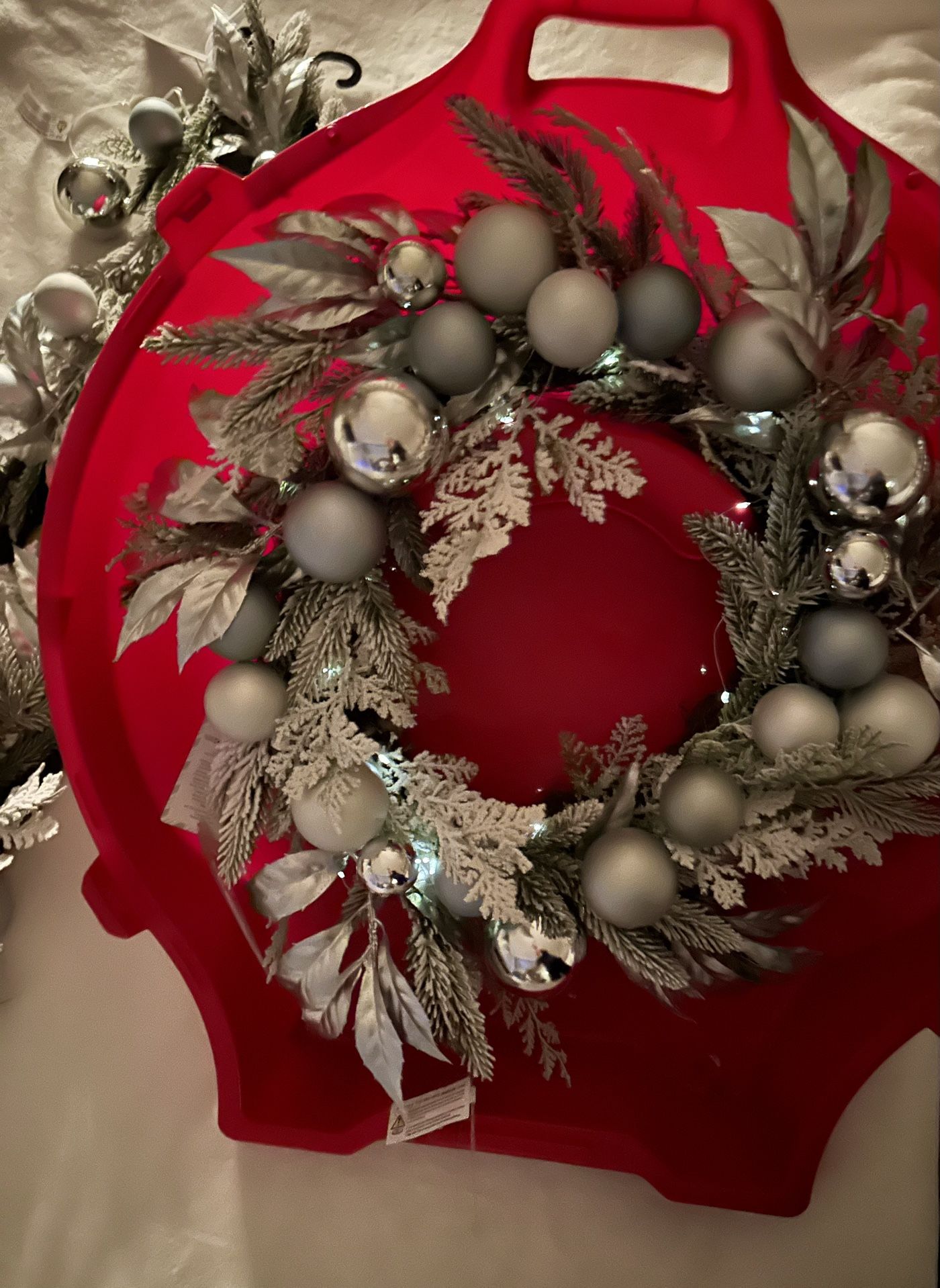 Christmas Wreath With LED Lights π