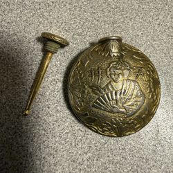 Vintage Chinese Oriental Geisha Snuff Fragrance Scent Perfume Oil Bottle Flask