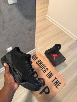 Black Cat Jordan 3’s (2025)