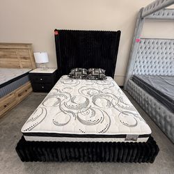 Queen bed frame