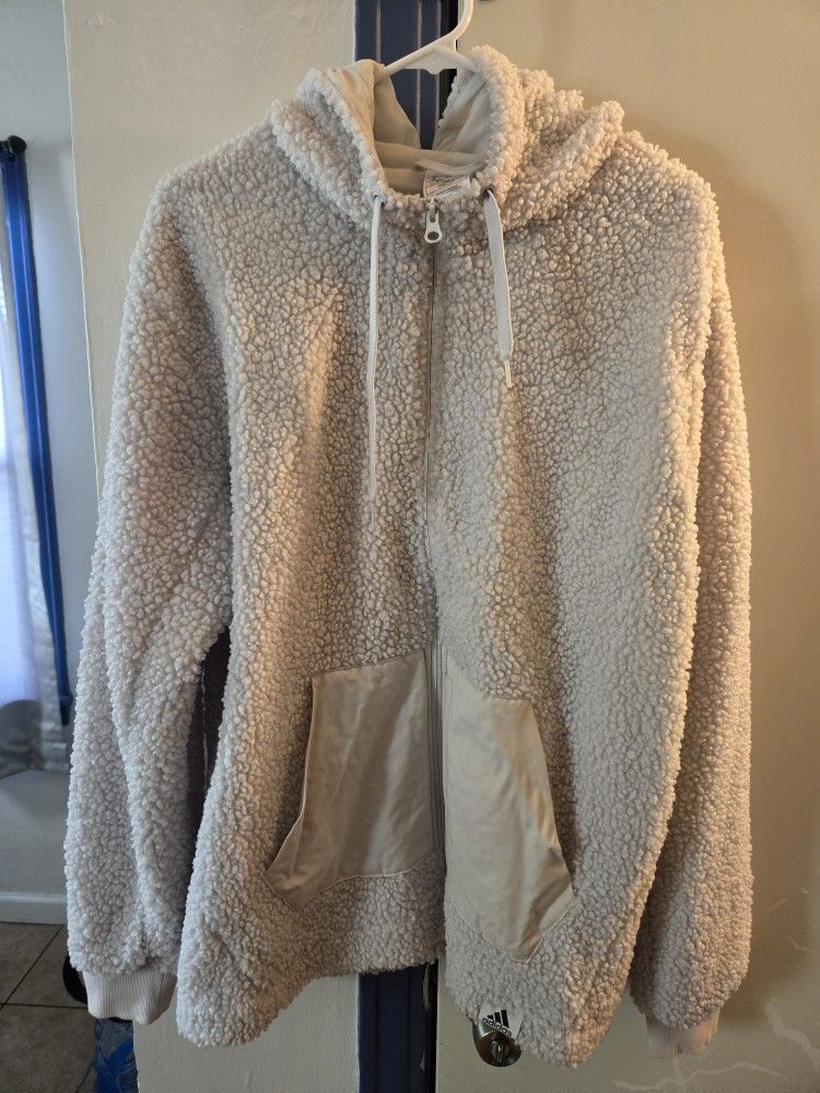 Adidas Sherpa Fleece Jacket