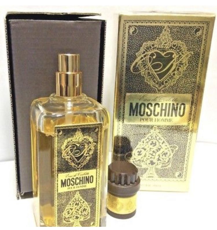 Moschino Pour Homme 3.4 oz cologne perfume fragrance Classic discontinued