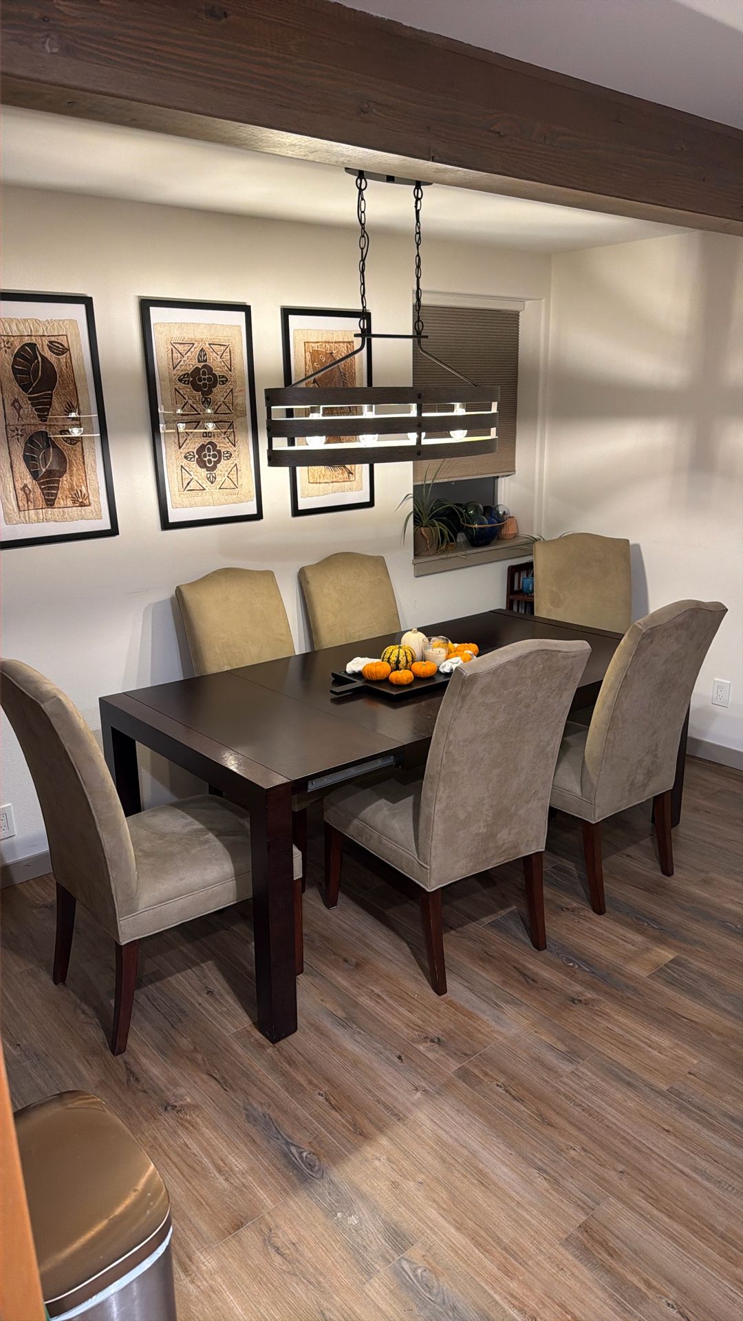 Six High-back Dining Chairs