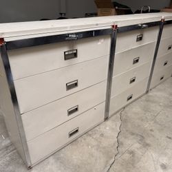 4-Drawer Lateral File Cabinets – Heavy Duty | $125 Each (No Keys)