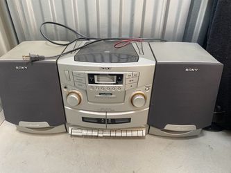 Sony CFD-ZW755 CD Radio Cassette Boombox