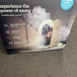 HOMEDICS PORTABLE STEAM SAUNA 