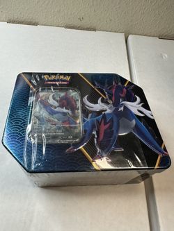 Pokemon Divergent Powers Tin Hisuian Samurott V Factory Sealed