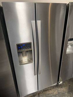 Great deal — Kenmore stainless side‑by‑side w/ ice & water