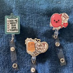 nurse badge reel bundle