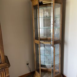 Tall  Curio Cabinet 