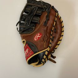 Rawlings Sandlot 12.5" Baseball First Base Mitt: SFM18  - Left Hand Thrower