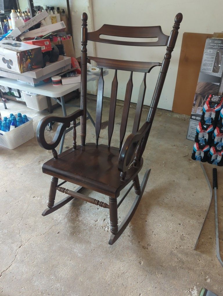 Rocking Chair Wood 