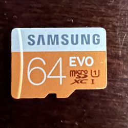 Samsung EVO 64GB microSD Card – Fast & Reliable Storage