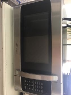 Samsung microwave barely used it works beautifully