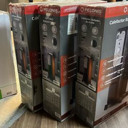 New One room space heaters Three For $100