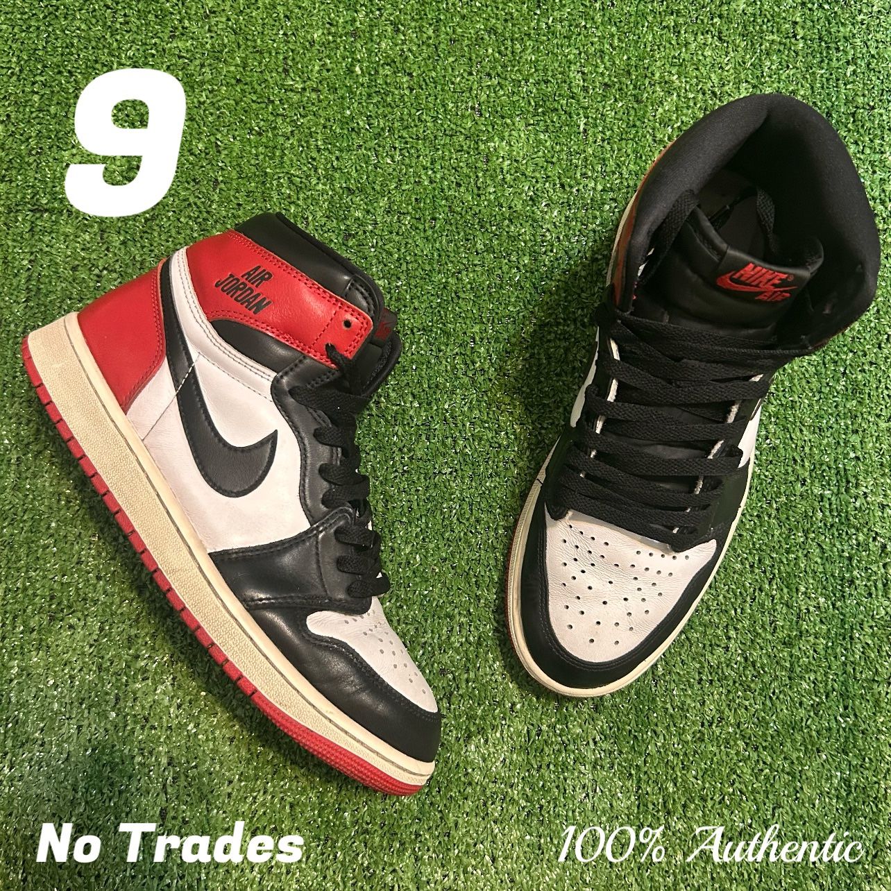 Size 9 Air Jordan 1 Retro High โReimagined Black Toeโ โฝ๏ธ