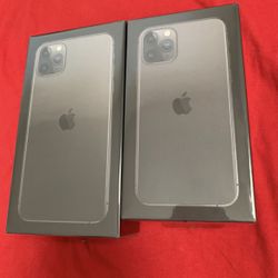 Apple iPhone 11 Pro Space Gray New $950 Or iPhone 11 Pro Max Space Gray New $1100 New Sealed Box Unopened Rare I Can Meet Up 